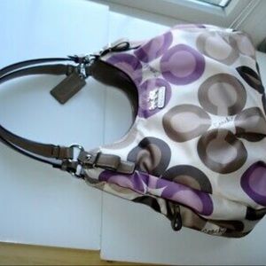 Coach Madison Sophia clover handbag and wallet